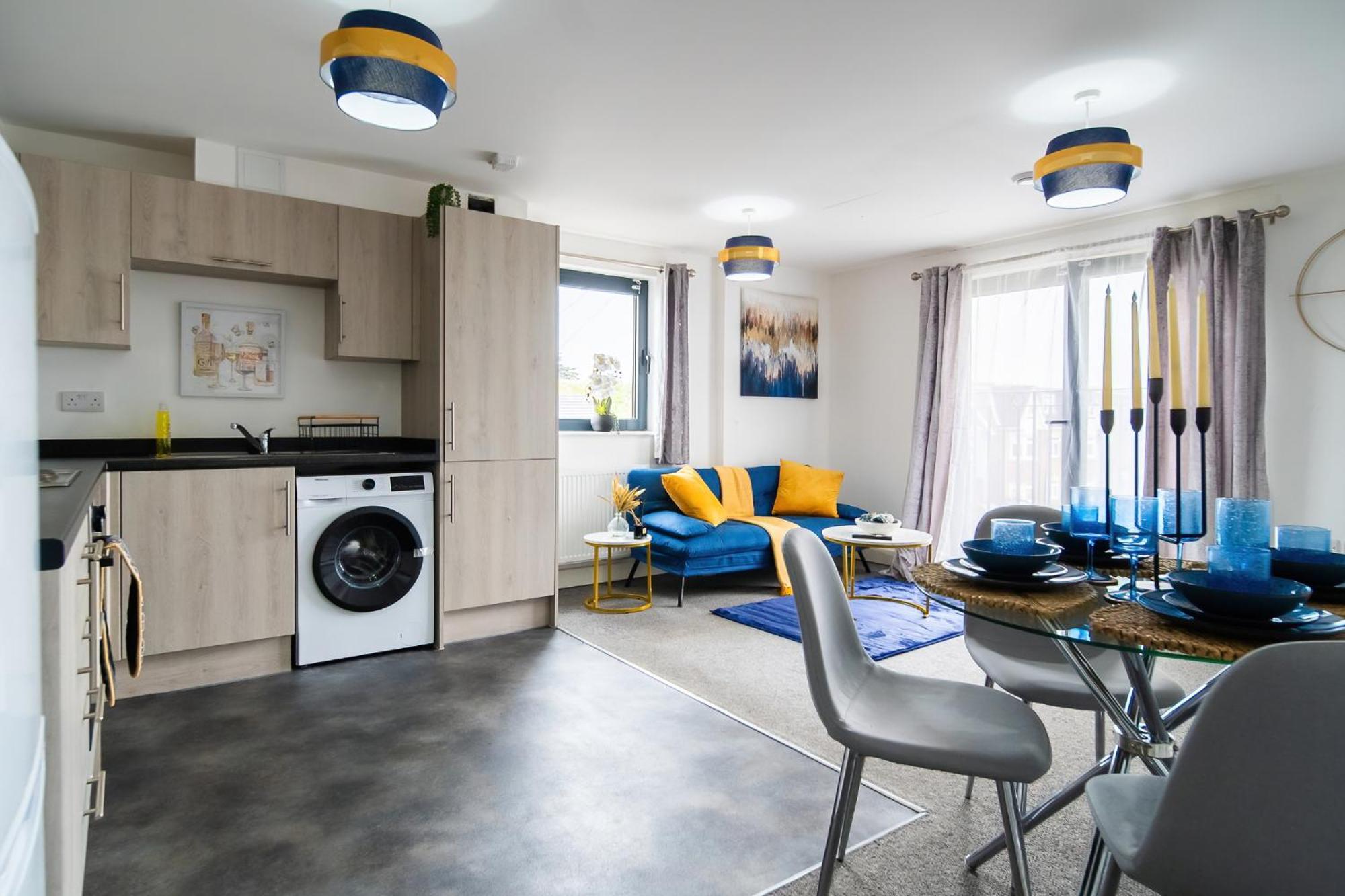 One And Two Bed Apartments Slough Near Heathrow Colnbrook Exterior foto